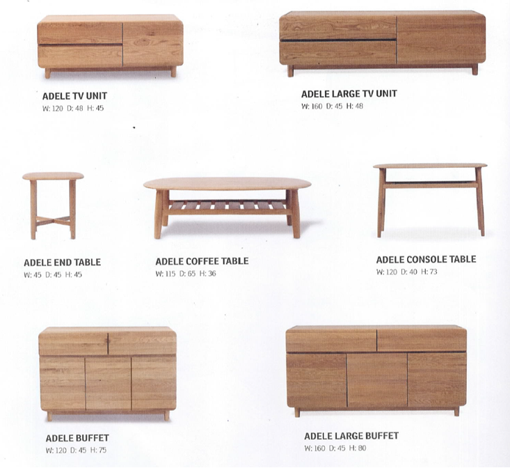 Scandinavian timber furniture