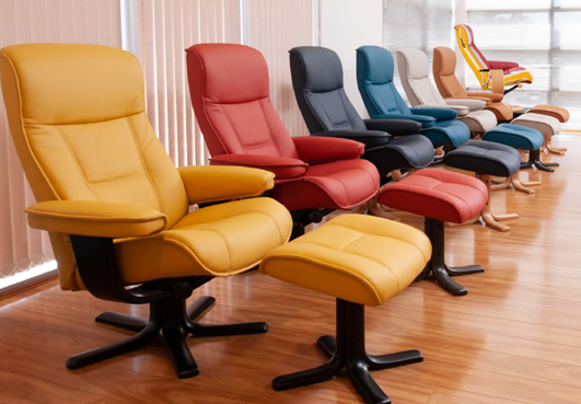 Nordic Range Easyliving Furniture, Scandinavian Leather Recliner Chairs